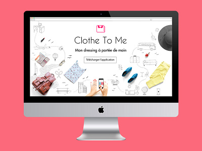 Clothe To Me - Landing page