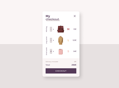 Minimalist checkout app checkout checkout page design minimal minimalist mobile order ui ux