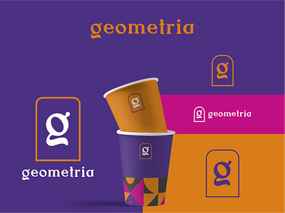 Geometria coffee logo and packaging design