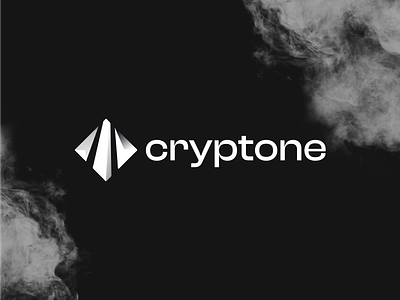 Cryptone | Crypto service naming and logo design bank blockchain branding coin crypto cryptocurrency finance logo money naming network nft print sign software startup symbol tech token wallet