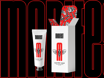 MANIFEST l packaging design for tattoo care brand