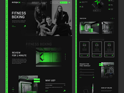 Website | Fitness box 🥊