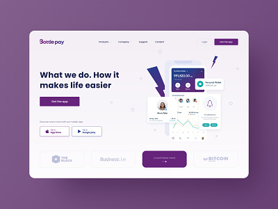 Landing Page | Bottle Pay 💳