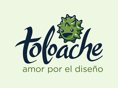 Toloache: amor por el diseño (logotipo) character inoxia logo pricklyburr symbol thorns toloache