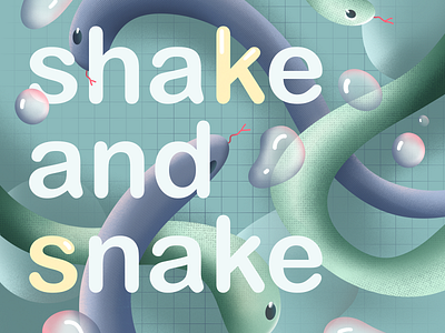 Shake&Snake branding