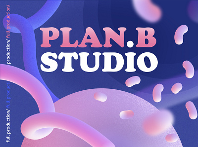 Plan B studio design branding design illustration typography