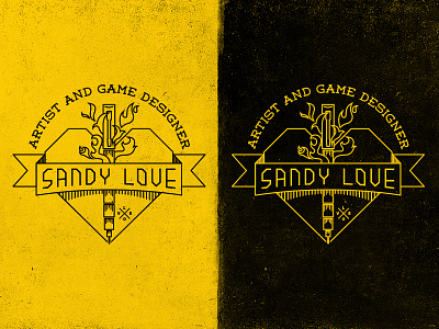 Sandy Love - Black And Yellow