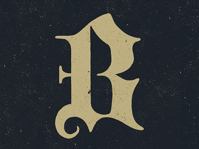 'B' Monogram - concept by Oban Jones on Dribbble
