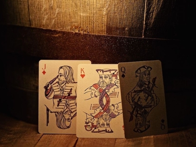 Rum Rebellion - Prohibition Collection cards courts guns illustration jack king pirates playing cards queen rebellion rum