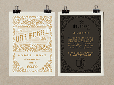 Unlocked Invite invites lettering line mock up print typography unlocked vector