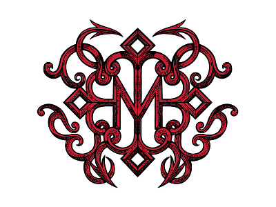 DM Devil Logo devil hand drawn illustration ink lettering logo typography