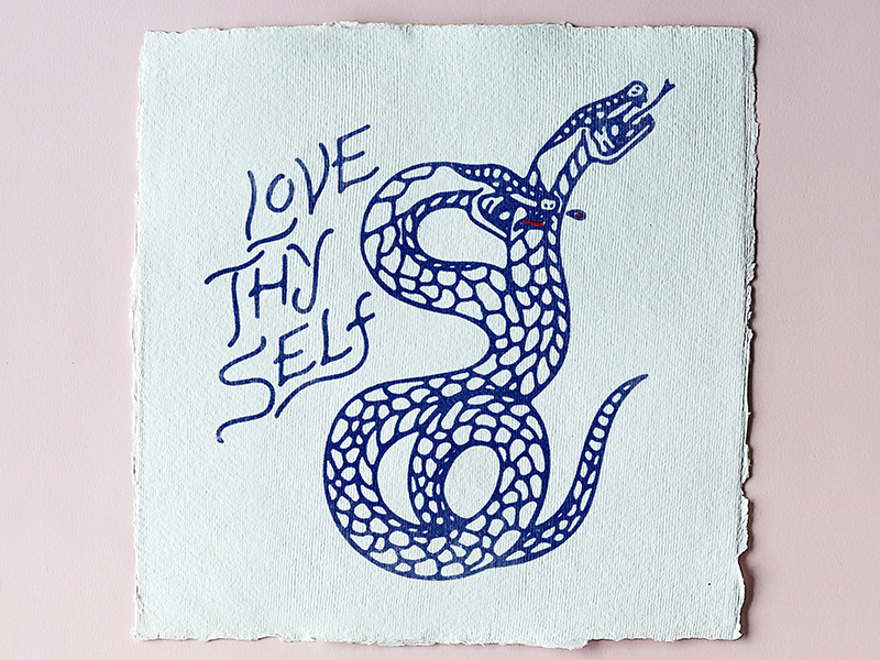 Love Thy Self by Oban Jones on Dribbble