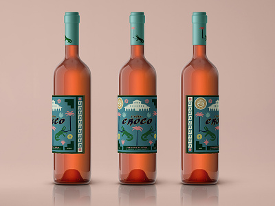L'hotel Croco Wine Label 1