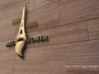 Art Tower Logo Design art tower illustration illustrator art logo photoshop print