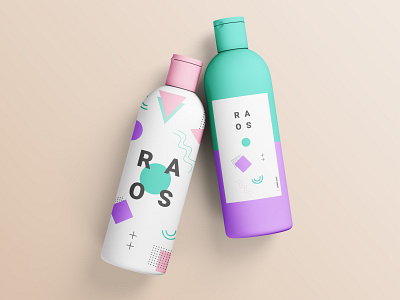 RAOS_Cosmetics brand design brand identity branding care concept corona coronavirus cosmetic cosmic design logo minimal motion design package design packaging stay home ui ux vector watch