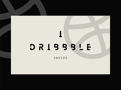 1--Dribbble-Invite-Giveaway 1 app design draft drafted dribbble dribbble invite give away giveaway icon illustration illustrator invitation invite logo minimal new player player typography vector