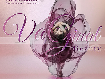 Poster design for gynecologists and beauticians branding design illustration illustrator logo photoshop vector web design