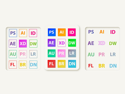 Adobe Creative Suite icons pack