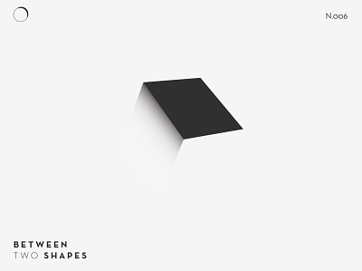 [006] 3d 3d art black challenge daily gradient perspective rectangle shadow texture white