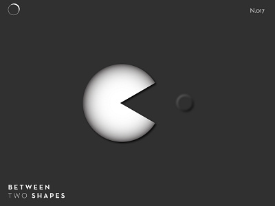 [017] Pac Man black black white branding dailyui design icon illustration logo man minimal pac web
