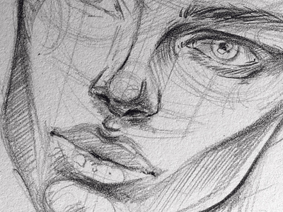 Portrait sketch art design drawing face facestructure portrait sketch