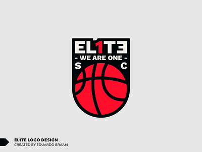 EL1TE - LOGO DESIGN basketball branding design logo minimal