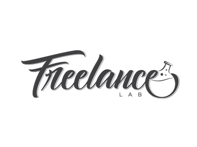 FREELANCE LAB LOGO freelance handlettering lettering logo