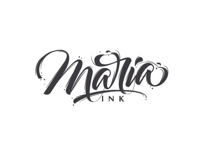 Maria Ink calligraphy creative design graphicdesign handlettering inspire lettering logo logoinspire logos