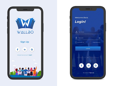 Wallbo App event management profiling app social app social media