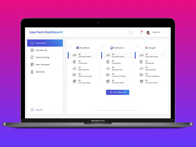 Law Farm Dashboard