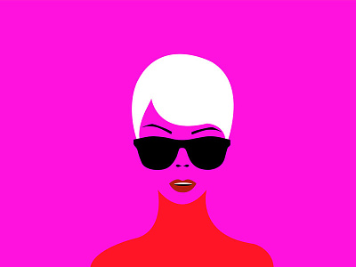 Laci Warhol: 2 colors design digitalart illustrator vector vectorart