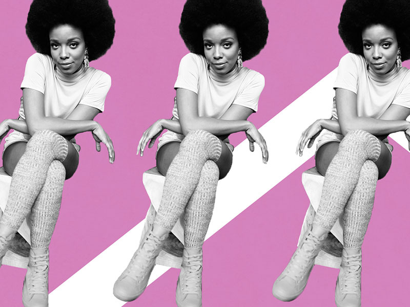 Jamila Woods Website squarespace photoshop jetmagazine vintage webdesign web