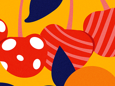 Fruits of my labor color fruit illustration illustrator vector