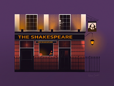 Halloween in Local Pub – The Shakespeare
