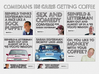 CCC Banners banners comedy futura media seinfeld