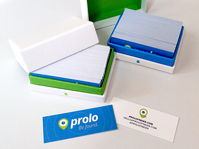 Prolo Business Cards business business cards cards map mini pin