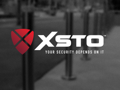 XSTO Branding / Logo brand branding logo security shield x