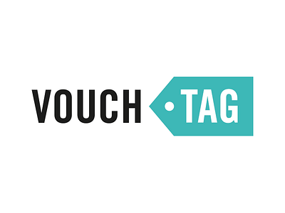 Vouchtag branding identity logo loyalty shop shopping tag