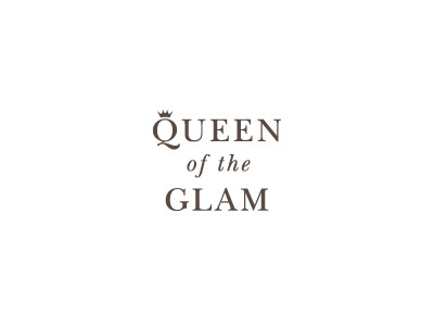 Mobile Tanning Logo baskerville crown glam queen tanning