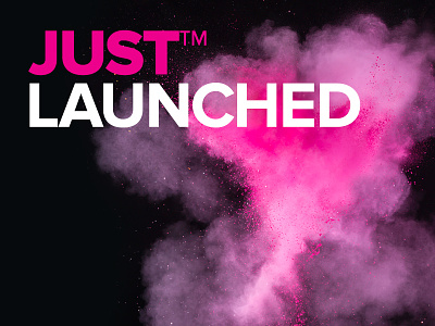 JUST Creative Gets a Fresh Redesign dust explosion fireworks launched pink redesign