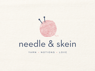 Needle & Skein Logo & Branding by Jacob Cass on Dribbble