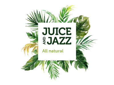 Juice and Jazz Logo Branding