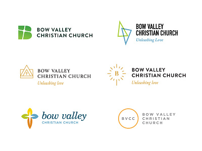 Church Logo Design Exploration branding christian logo christianity church cross logo logo design religion