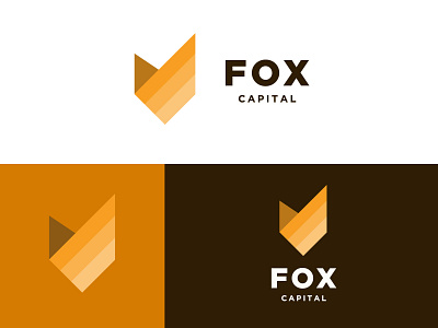 Fox Capital Branding animal branding capital finance fox fox logo investment logo logo design