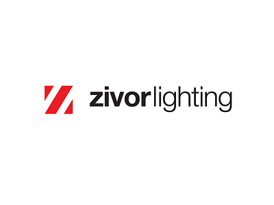 Zivor Lighting Logo helvetica helvetica neue light lighting logo z