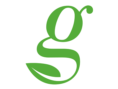 G Leaf Grow Network Logo - Alphabet Logo 20/26 branding g green leaf leaves logo logotype