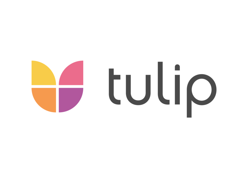 Tulip Logo Design Concept branding flower logo logo design tulip