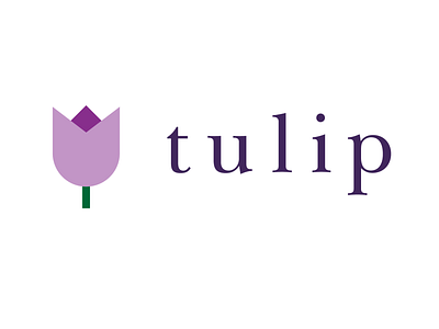 Tulip Logo Concept baskerville branding flower logo logo design tulip