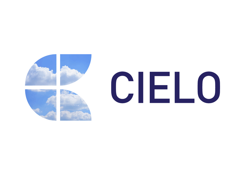 Cielo Clouds Logo branding c cielo logo logo design window