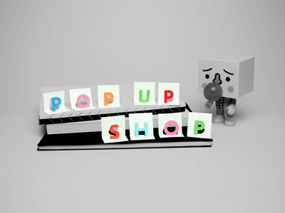 Pop-Up Shop devilrobots paper